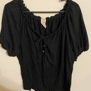 Faded Glory (Walmart Brand) black shirt
